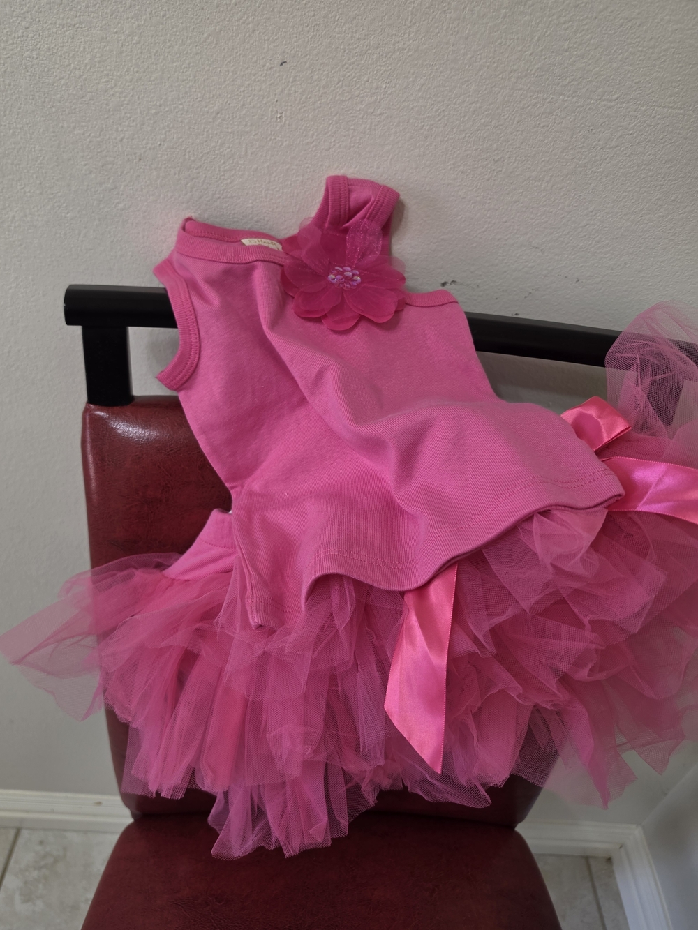 Haute Baby- Pink Flower Tutu Skirt & Top – Kids